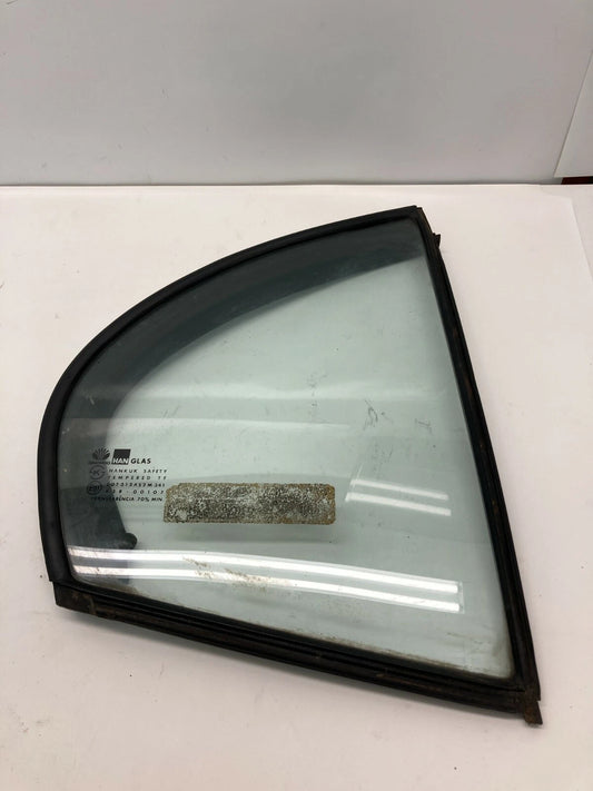 99-02 DAEWOO LEGANZA RR PASSENGER SIDE REAR DOOR QUARTER VENT WINDOW GLASS OEM