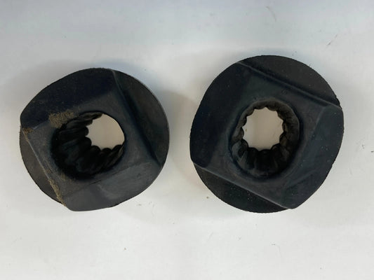 2009-2015 JAGUAR XF RADIATOR HOLDER RUBBER MOUNT BUSHING INSULATOR PAIR SET