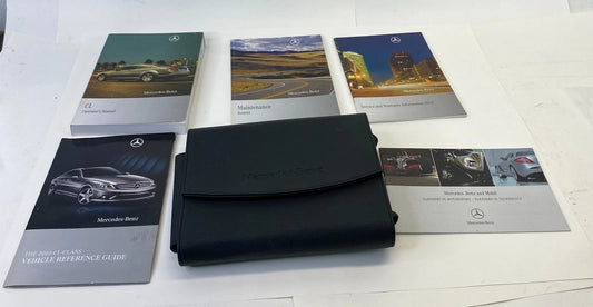 2010 MERCEDES-BENZ CL-CLASS CL550 4MATIC OWNERS MANUAL & GUIDE BOOKS SET CASE