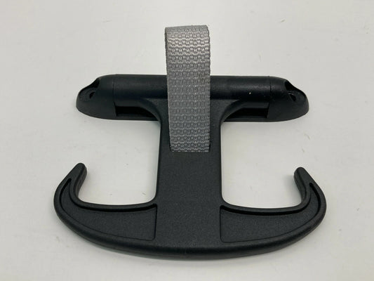 04-11 AUDI A6 SEDAN REAR TRUNK GROCERY HOOK CARGO HANGER MOUNTS TRIM 6Y5867615
