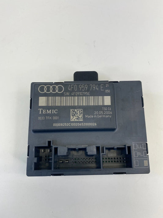 2006 2007 AUDI A6 QUATTRO RR REAR RIGHT SIDE DOOR CONTROL MODULE OEM 4F0959794E