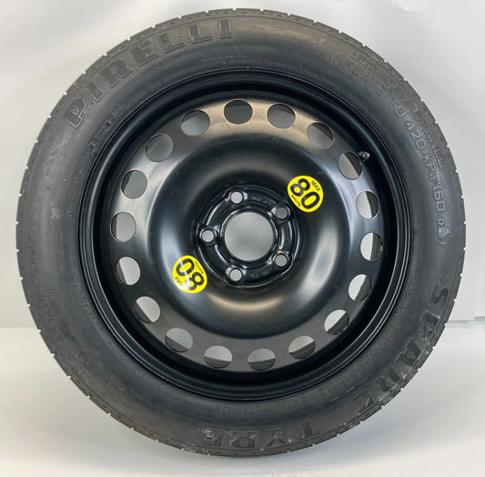 2003-2011 SAAB 9-3 93 COMPACT SPARE TIRE WHEEL RIM DONUT T125/85 R16 99M OEM
