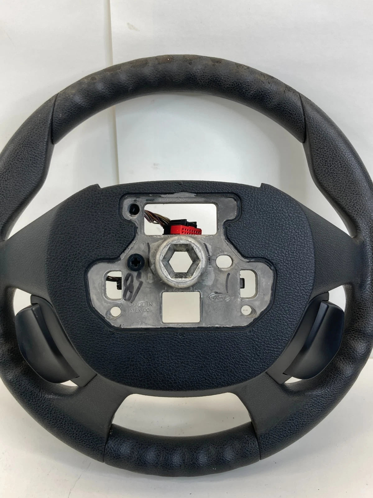 2013-2014 FORD ESCAPE STEERING WHEEL W/ PHONE AUDIO CRUISE CONTROL SWITCH OEM