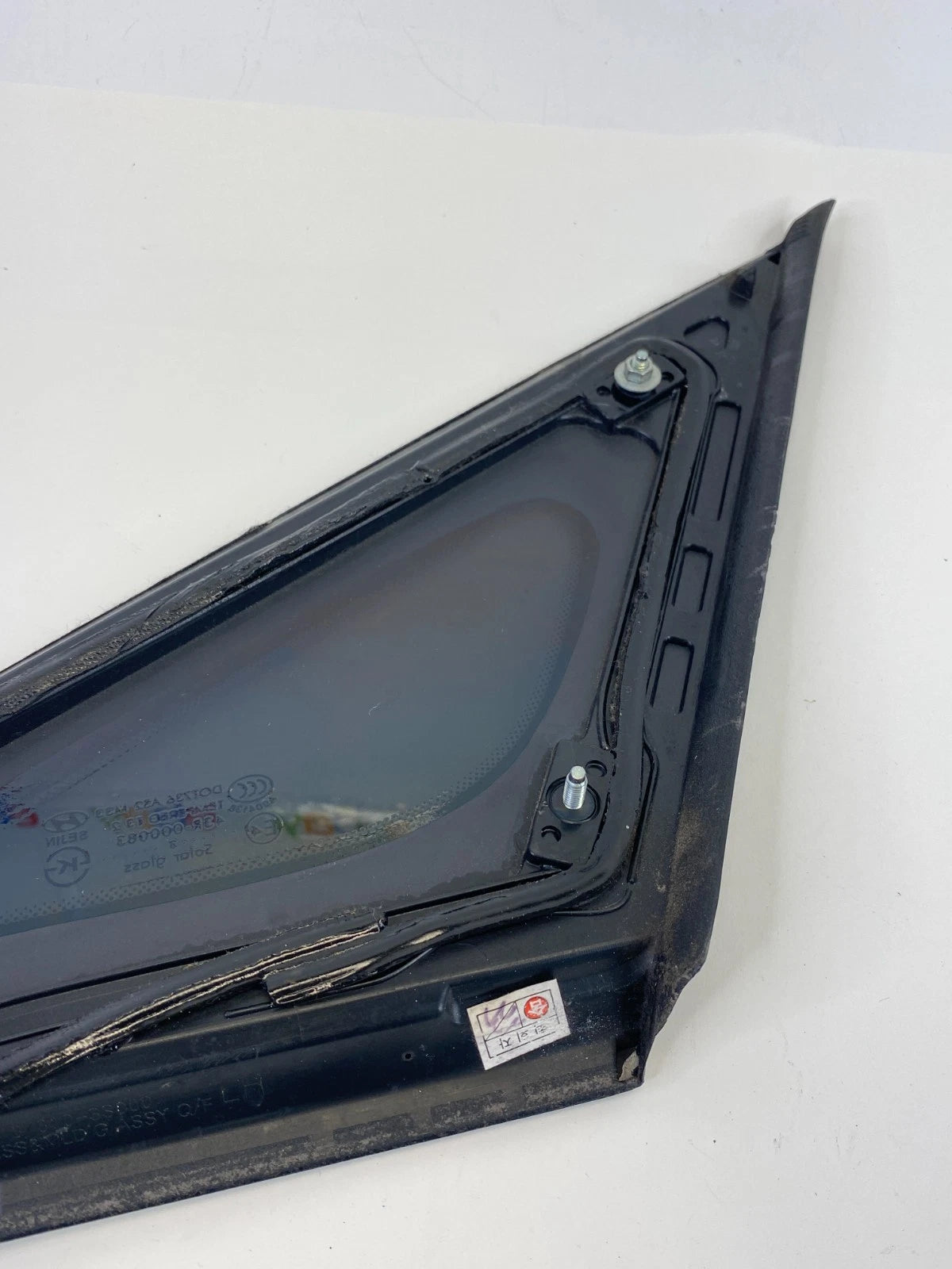 11-15 HYUNDAI SONATA REAR LEFT BACK SIDE DOOR WINDOW QUARTER GLASS 87810-3S000