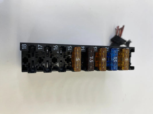 07-12 MERCEDES-BENZ GL450 REAR TRUNK FUSE BOX BLOCK TERMINAL HOLDER 17683000000