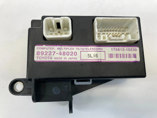 2006-2008 LEXUS RX400H MULTIPLEX TELESCOPIC CONTROL MODULE 89227-48020 OEM