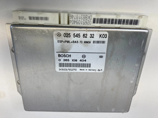 1998-2002 MERCEDES-BENZ E430 ABS ANTI LOCK BRAKE CONTROL MODULE 025-545-62-32