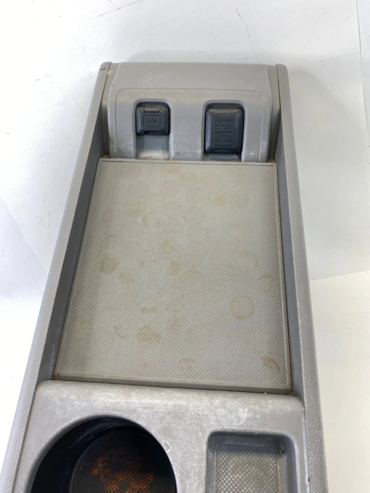 2007-2011 HONDA CR-V CENTER CONSOLE FOLDING TABLE CUPHOLDER WITH AUX IN OEM