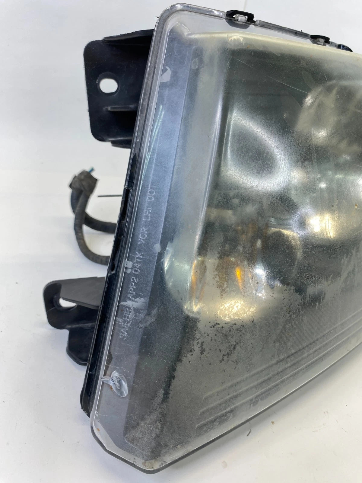 04-08 FORD F-150 LEFT DRIVER HEADLIGHT LIGHT HEADLAMP HALOGEN BLACK 44ZH-1640D