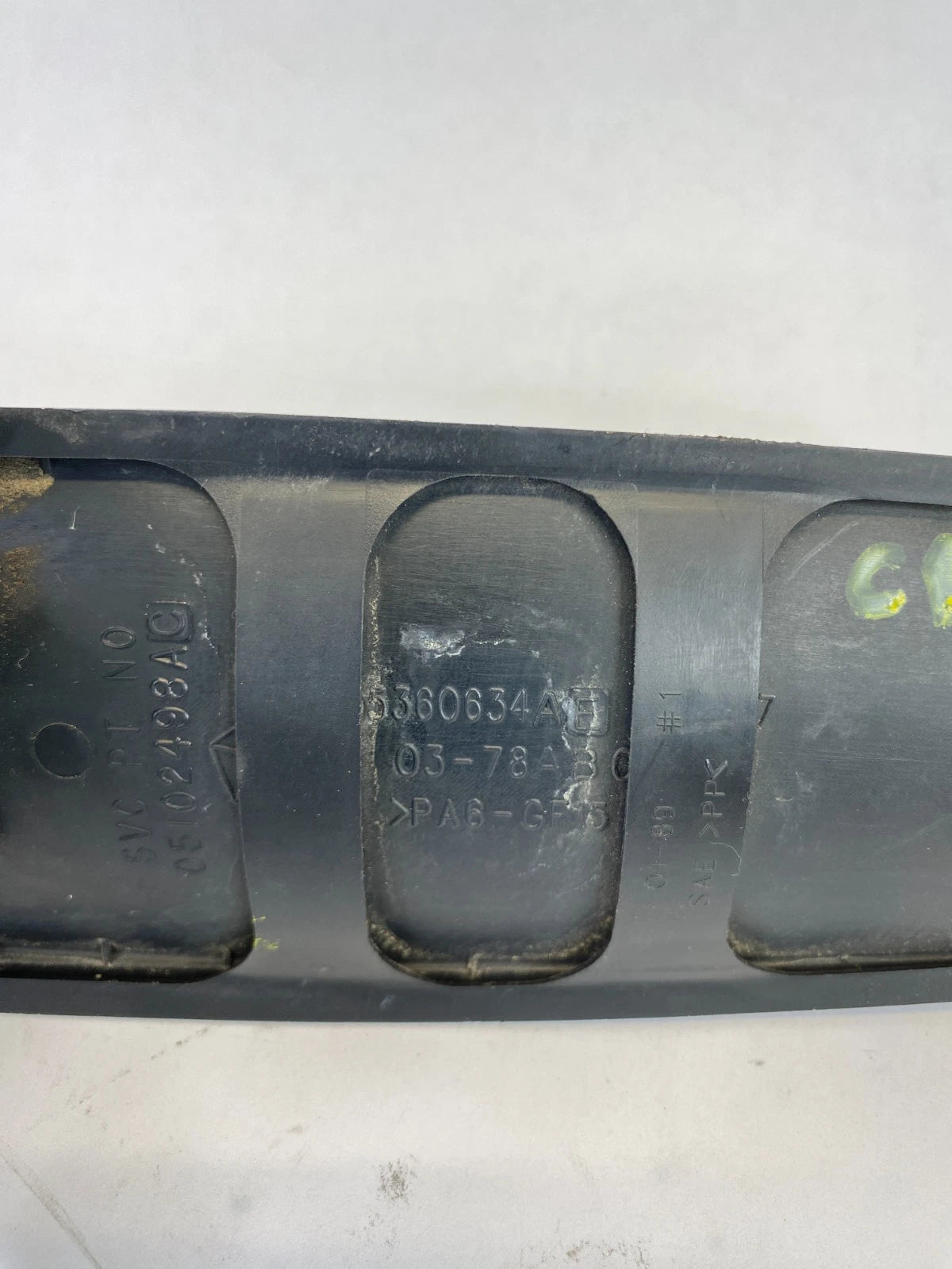 2003-2007 JEEP LIBERTY REAR BACK TAILGATE EXTERIOR DOOR HANDLE 55360634AE OEM