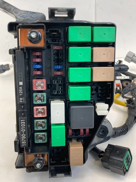 2012 2013 HYUNDAI ACCENT 1.6L AT ENGINE FUSE RELAY BOX BLOCK JUNCTION 912211R534