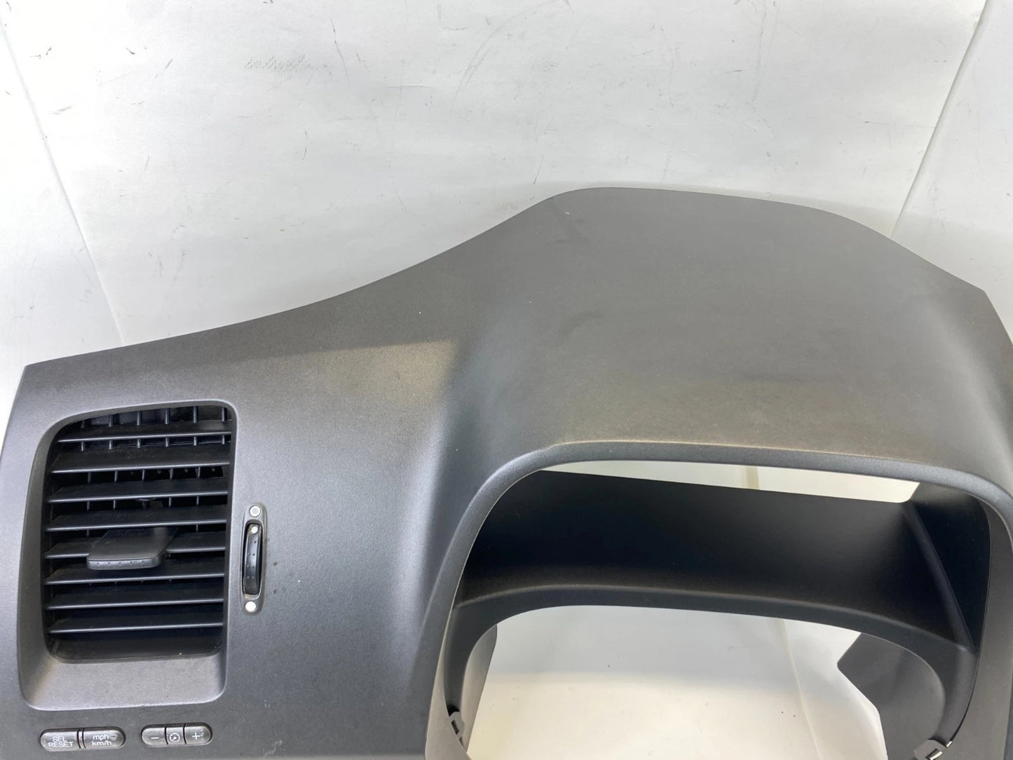 2006-2011 HONDA CIVIC DASH SPEEDOMETER INSTRUMENT CLUSTER BEZEL PANEL OEM