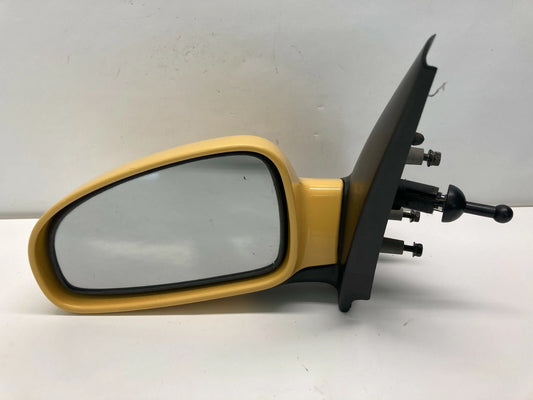 2004 2005 CHEVROLET AVEO LEFT DRIVER SIDE VIEW MANUAL DOOR MIRROR YELLOW LH OEM