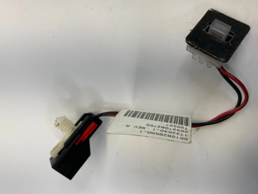 2011-2017 DODGE CHARGER FRONT DASH COURTESY LIGHT LAMP PANEL 05108285AA OEM