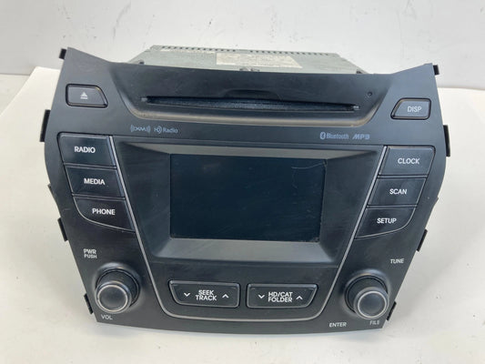 14-16 HYUNDAI SANTA FE RADIO AUDIO PLAYER AM FM MP3 BLUETOOTH 96180-B89514X OEM