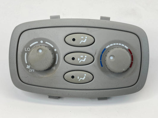 2004-2010 TOYOTA SIENNA REAR AC HEATER CLIMATE CONTROL SWITCH OEM VK9214