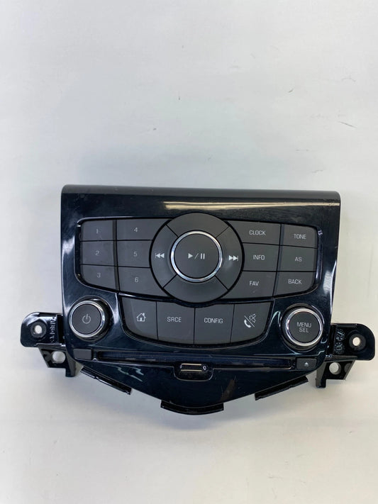 11-16 CHEVROLET CRUZE AM FM RADIO CD PLAYER DASH FACEPLATE PANEL 95166368 OEM