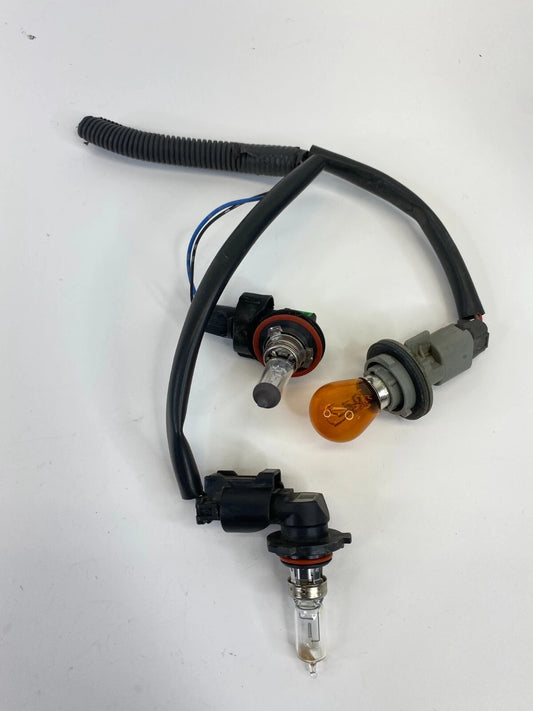 2014 2015 NISSAN ROGUE SELECT HEADLIGHT WIRING HARNESS BULB SOCKET OEM FACTORY