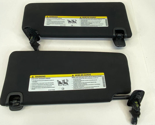 2015 2016 2017 CHRYSLER 200 ROOF LEFT & RIGHT SUNVISOR SET SUN VISOR SHADE