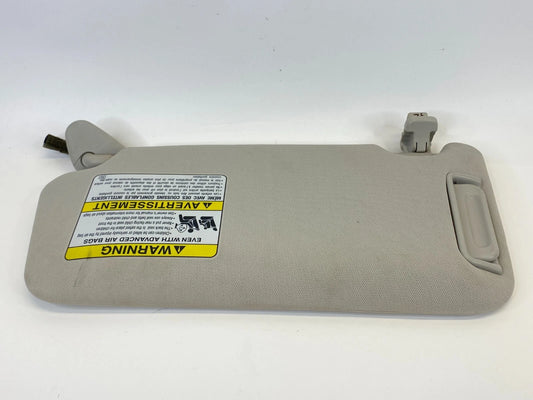 2010-2014 SUBARU LEGACY LEFT SIDE SUNVISOR SUN VISOR SHADE W/ ILLUMINATION OEM