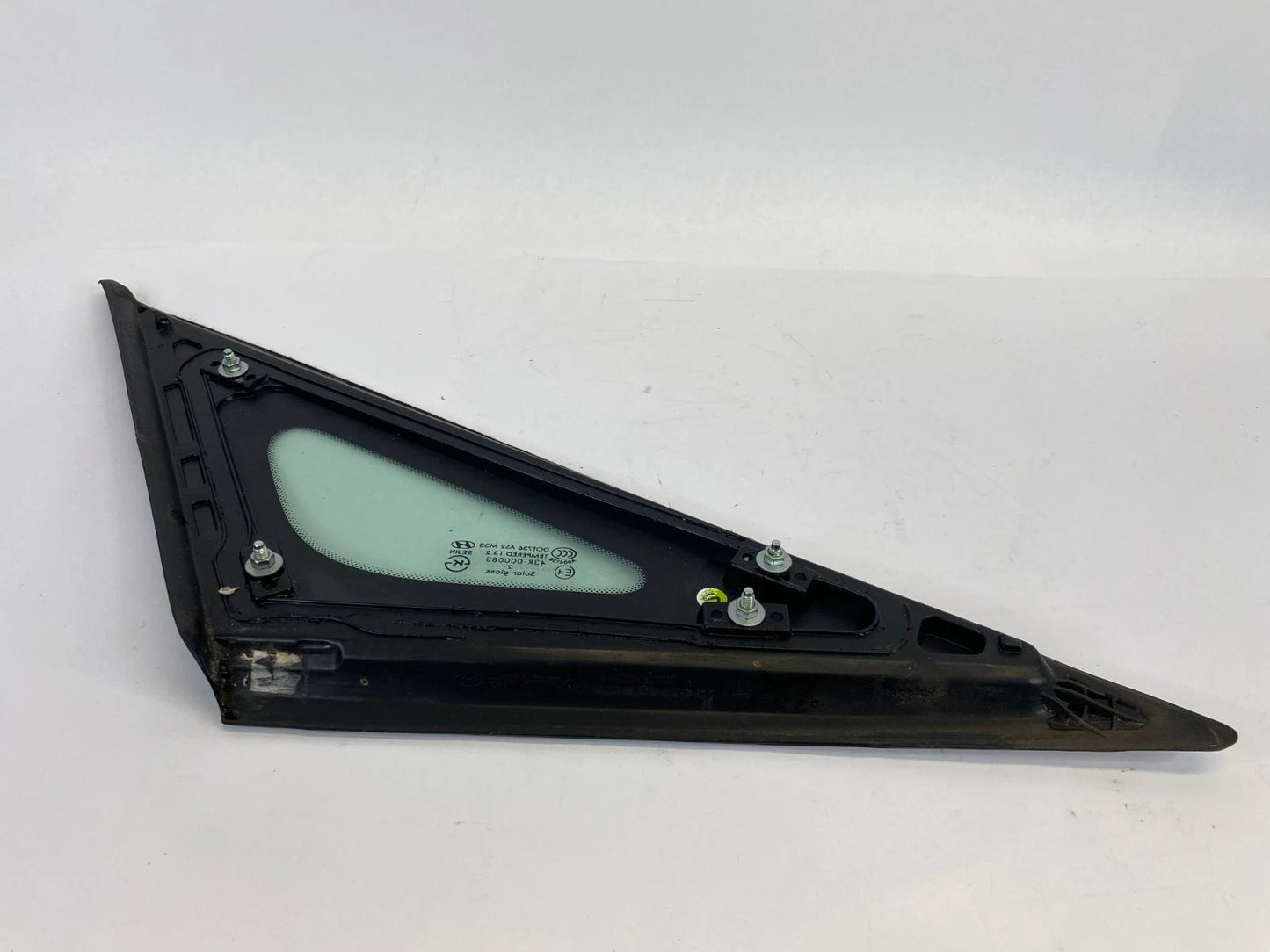 2011-2015 HYUNDAI SONATA QUARTER WINDOW GLASS REAR RIGHT OEM FACTORY 87820-3S100