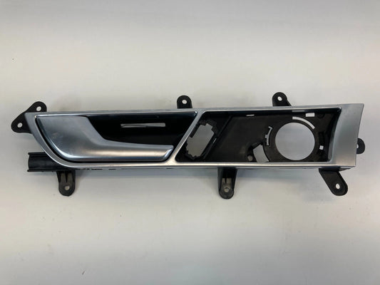 05-11 AUDI A6 QUATTRO FRONT LEFT DRIVER INNER DOOR HANDLE W/ BEZEL 4F0837019C