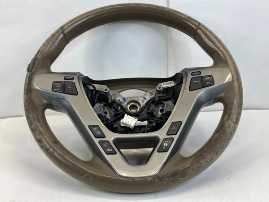 2010-2013 ACURA MDX STEERING WHEEL W/ CRUISE & AUDIO CONTROLS ASSY 6066087 OEM