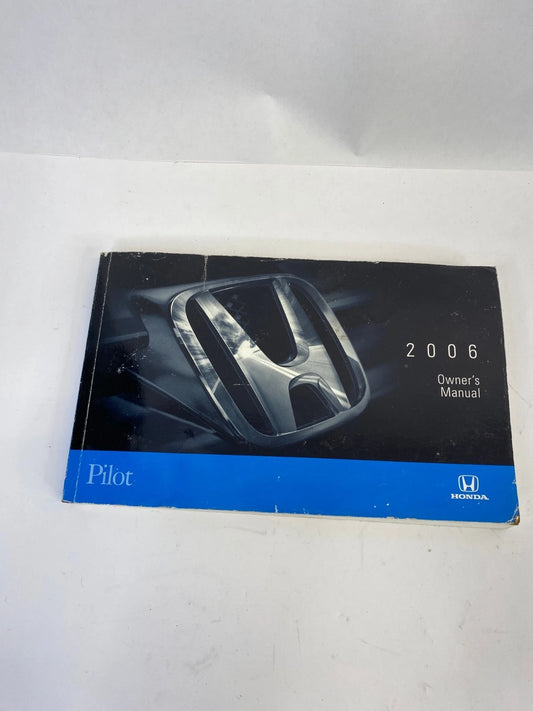 2006 HONDA PILOT OWNERS MANUAL USER GUIDE BOOKLET SET AND QUICK INFO OEM FACTORY