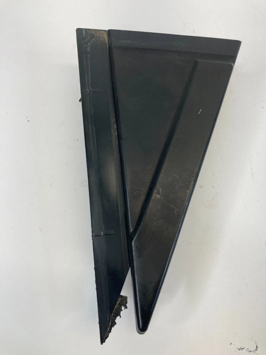 2008-2013 NISSAN ROGUE REAR LEFT SIDE DOOR CORNER WINDOW GLASS COVER TRIM OEM