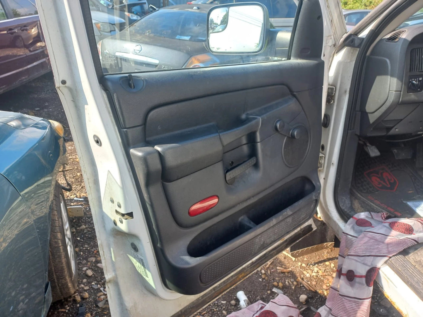 02 03 DODGE RAM 1500 2500 FR LEFT DRIVER DOOR WIRE WIRING HARNESS 56045819AD OEM