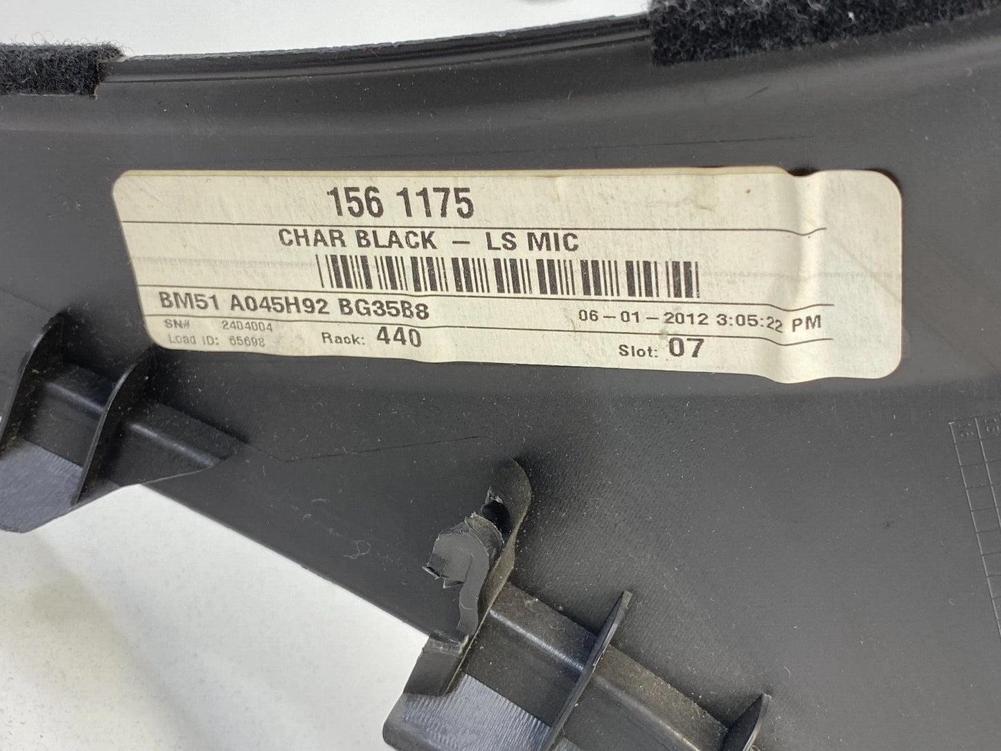 12-14 FORD FOCUS CENTER CONSOLE SHIFTER SURROUND COVER BEZEL TRIM BM51-A045H92