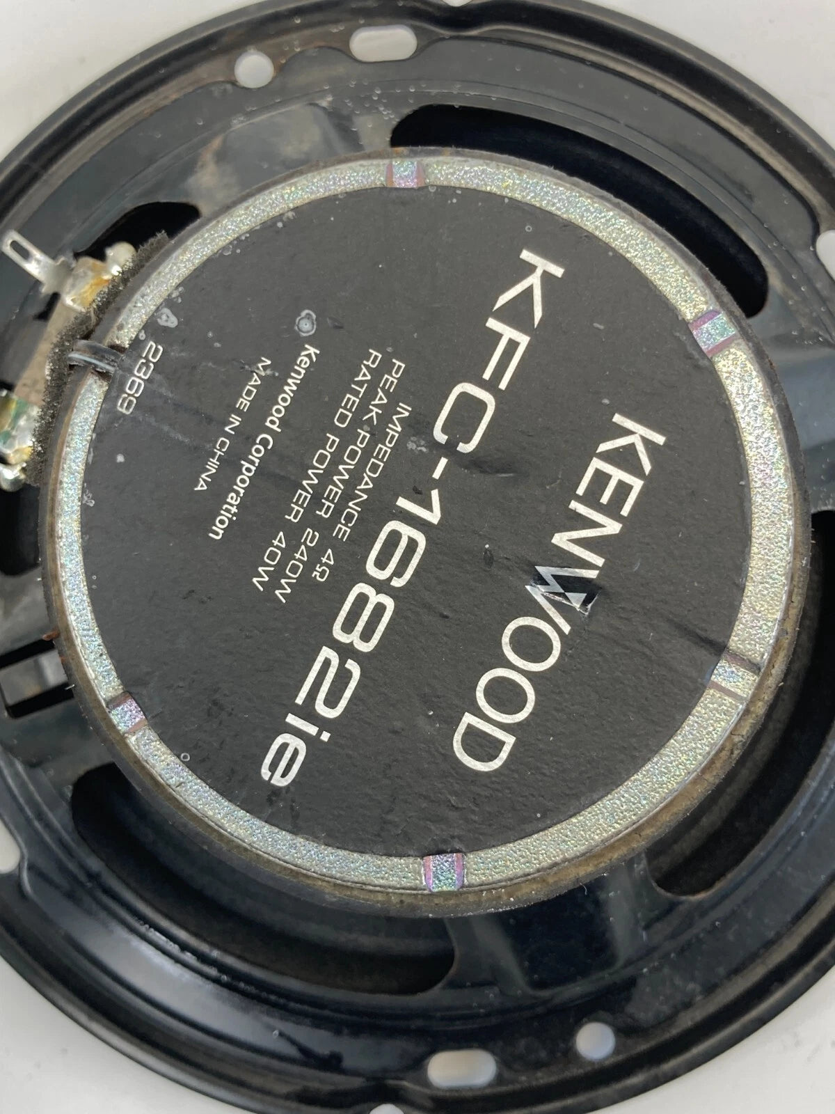 1998-2001 VW BEETLE FRONT RIGHT OR LEFT SIDE DOOR SPEAKER AUDIO KENWOOD KFC-1682