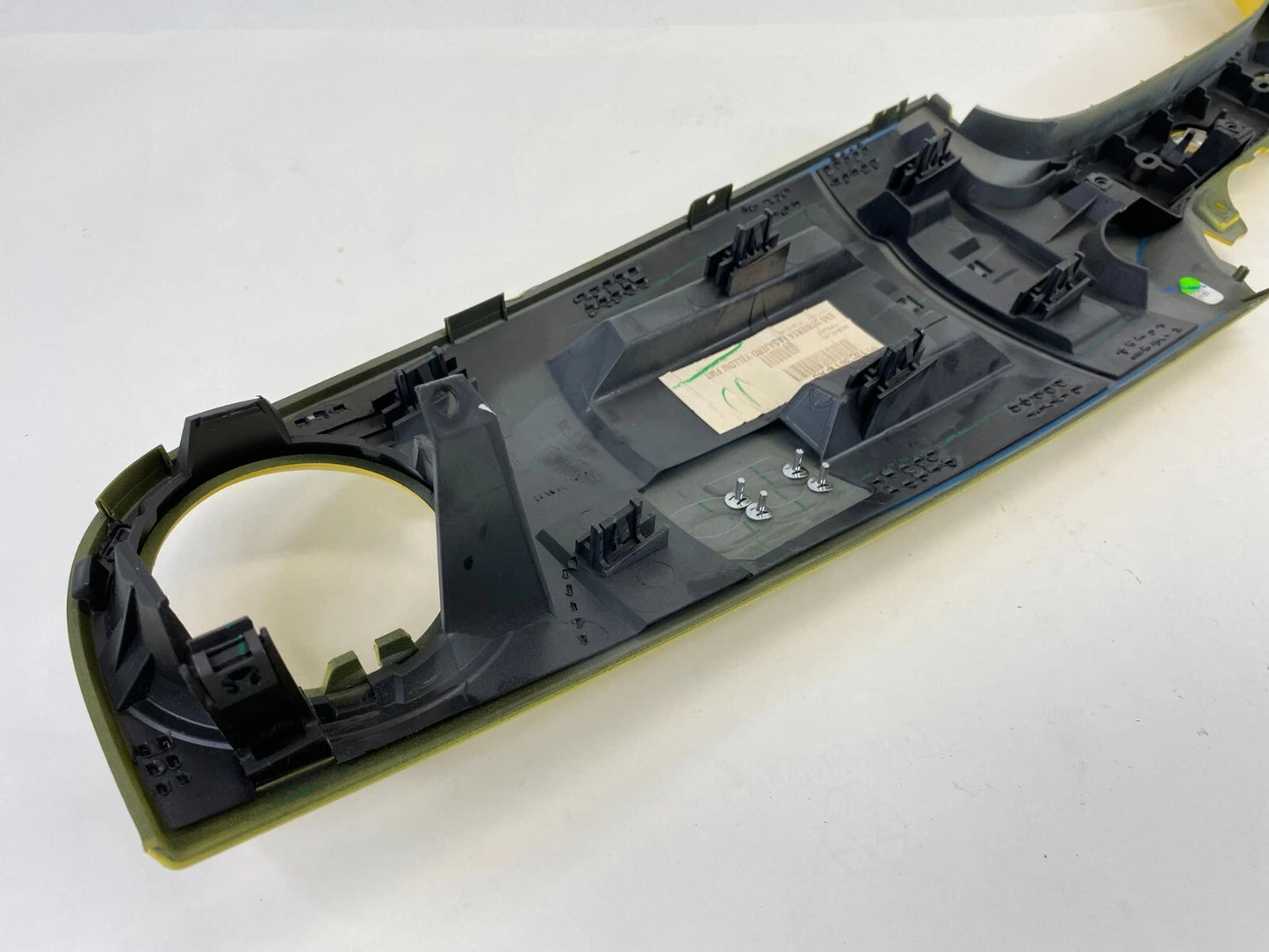 2012 2013 2014 2015 FIAT 500 DASH TRIM PANEL BEZEL MOLDING YELLOW 1SC361YFAC