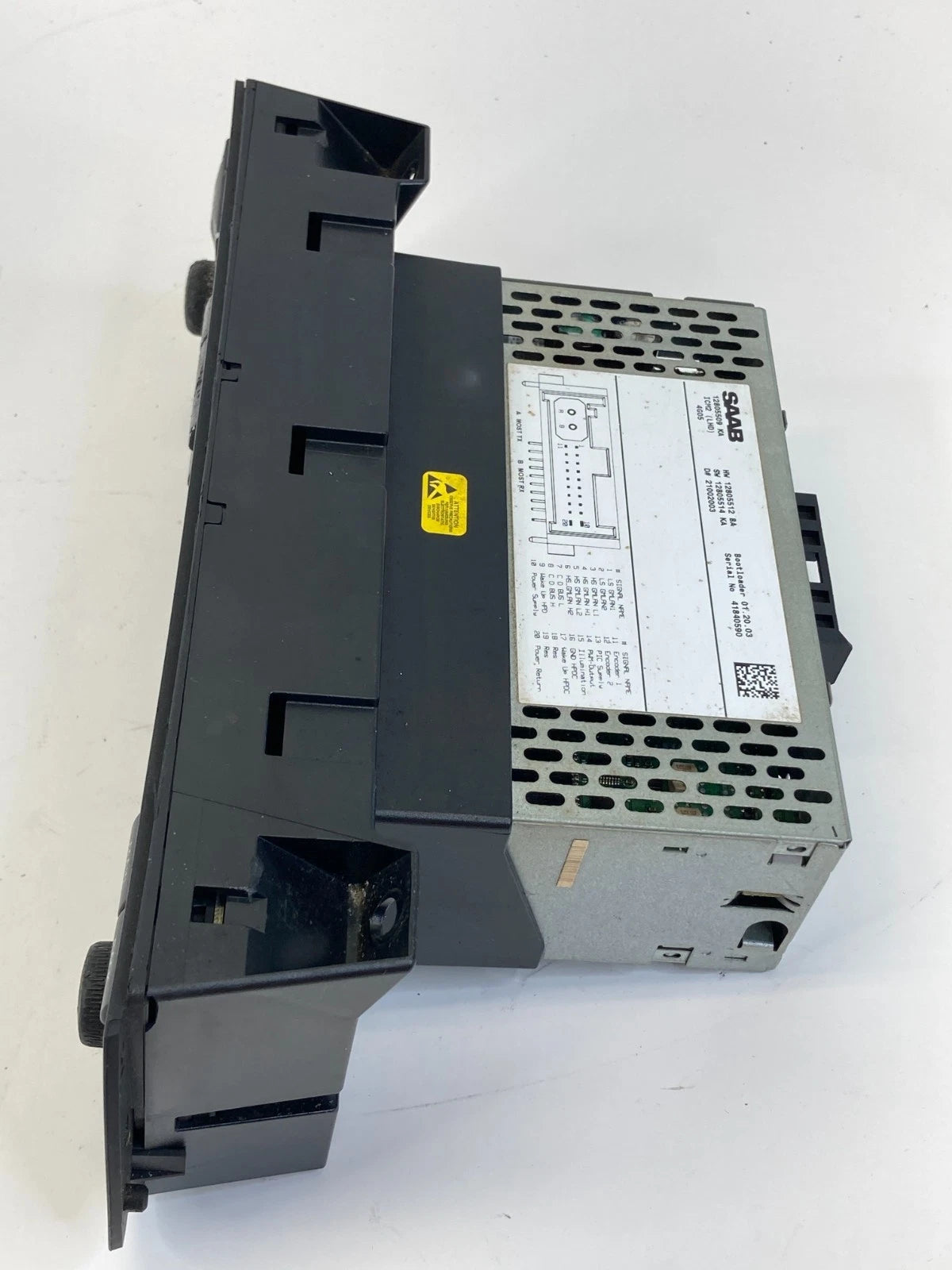 2003-2006 Saab 9-3 93 Radio Stereo Information Control Screen Display 12805509