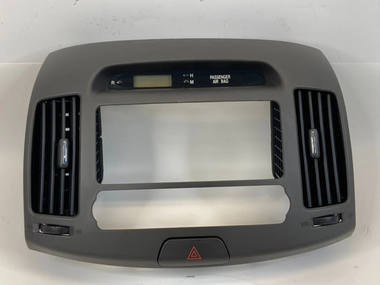 2007-2010 HYUNDAI ELANTRA DASH RADIO BEZEL PANEL AIR VENT CLOCK TRIM 974202H000