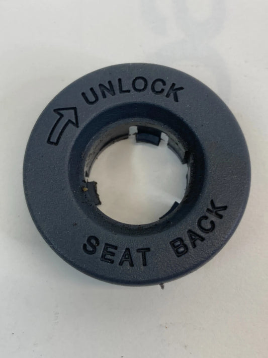 98 99 HONDA ACCORD REAR SEAT BACK UNLOCK LOCK CYLINDER COVER BEZEL OEM FACTORY