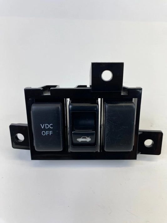 2008-2013 INFINITI G37 VDC VEHICLE DYNAMIC TRACTION TRUNK CONTROL SWITCH OEM