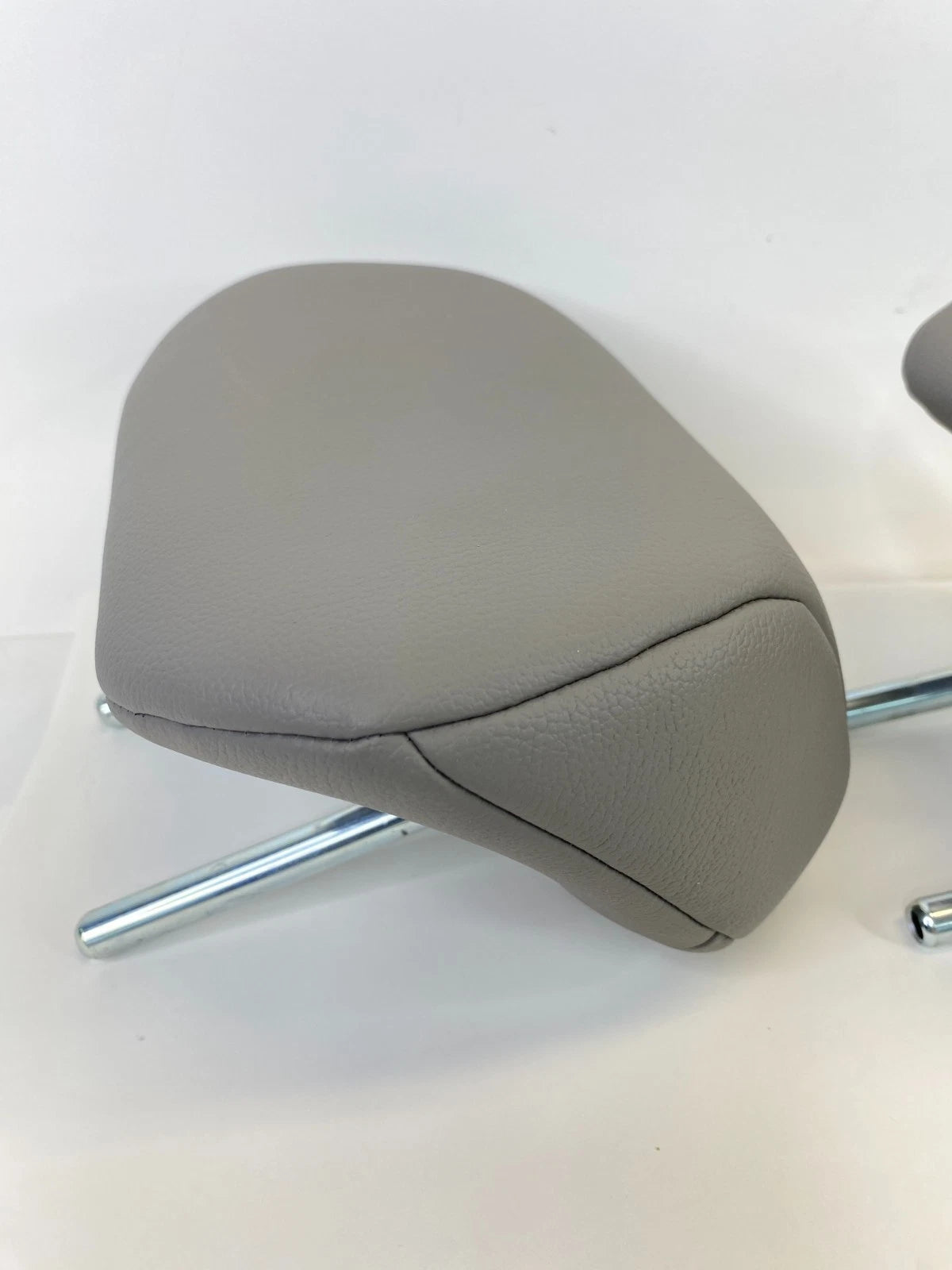 2013 2014 2015 HONDA CIVIC COUPE REAR SEAT HEADREST SET OF 3 LEATHER GRAY OEM