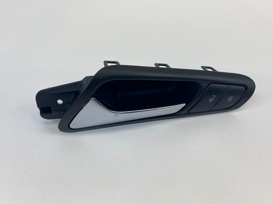 09 10 VW PASSAT SEDAN FRONT LEFT SIDE INNER DOOR HANDLE W LOCK SWITCH 3C1837113D
