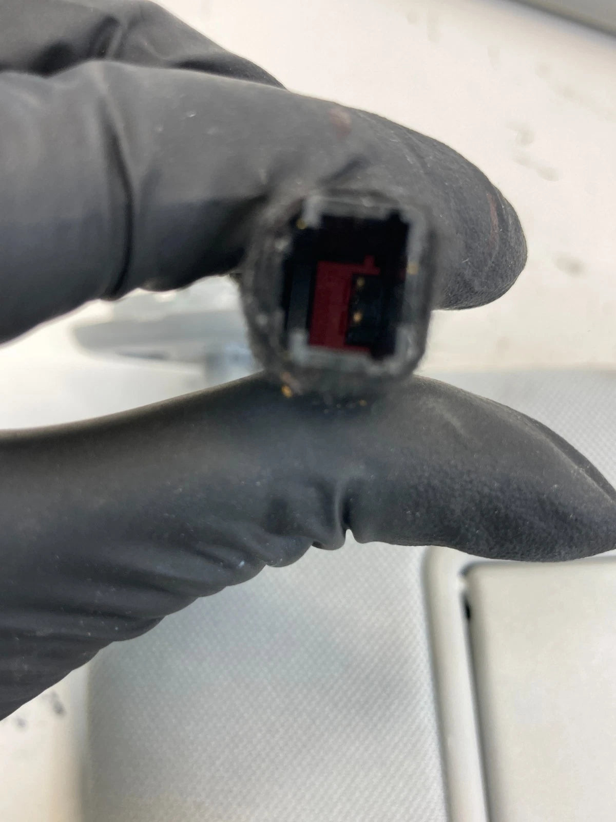 2009-2015 JAGUAR XF SUN VISOR PAIR SET DRIVER PASSENGER SUNROOF VERSION OEM