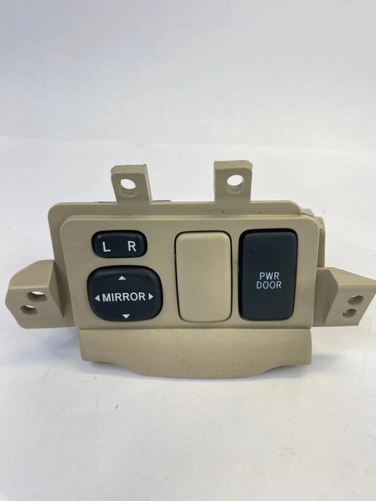 2007-2009 LEXUS RX350 DRIVER DASH MIRROR POWER DOOR SWITCH BEZEL TRIM OEM