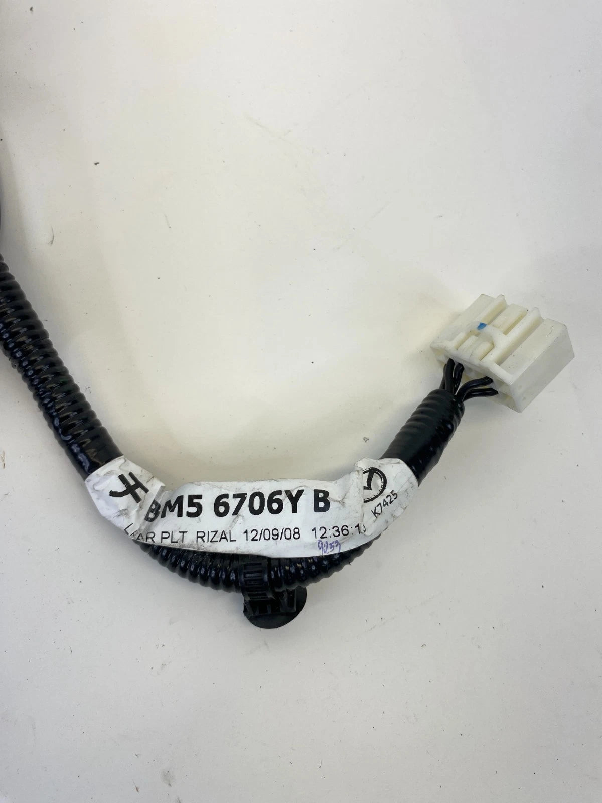 2010-2013 MAZDA 3 SEDAN REAR TRUNK LID WIRE WIRING HARNESS BBM5-6706YB OEM