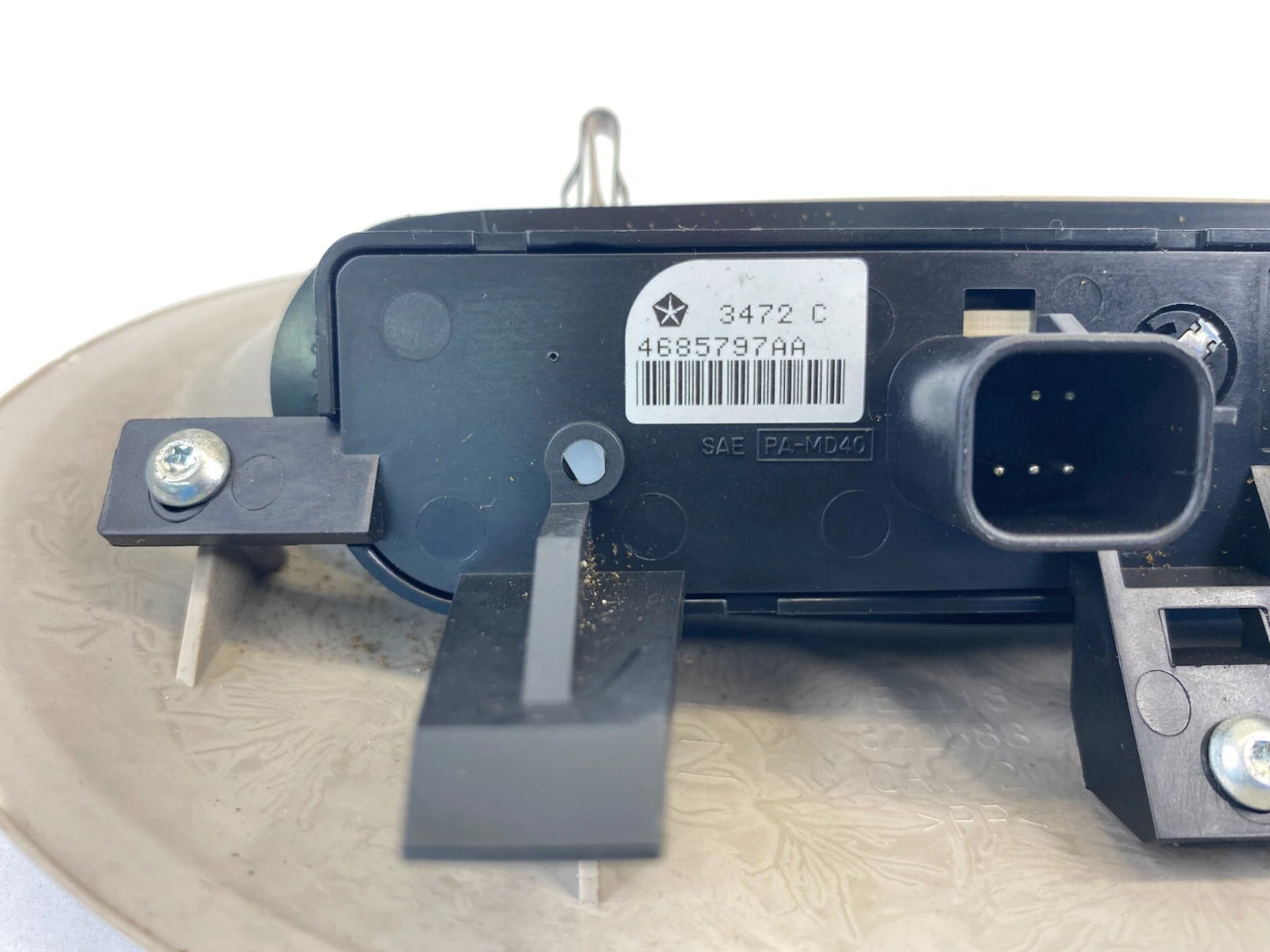 01-07 DODGE GRAND CARAVAN REAR ZONE AC HEATER CLIMATE CONTROL SWITCH 4685797AA
