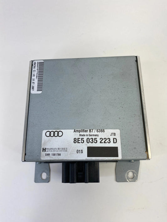 2004-2008 AUDI A4 S4 STEREO PLAYER AUDIO SYSTEM AMPLIFIER 8E5-035-223-D OEM