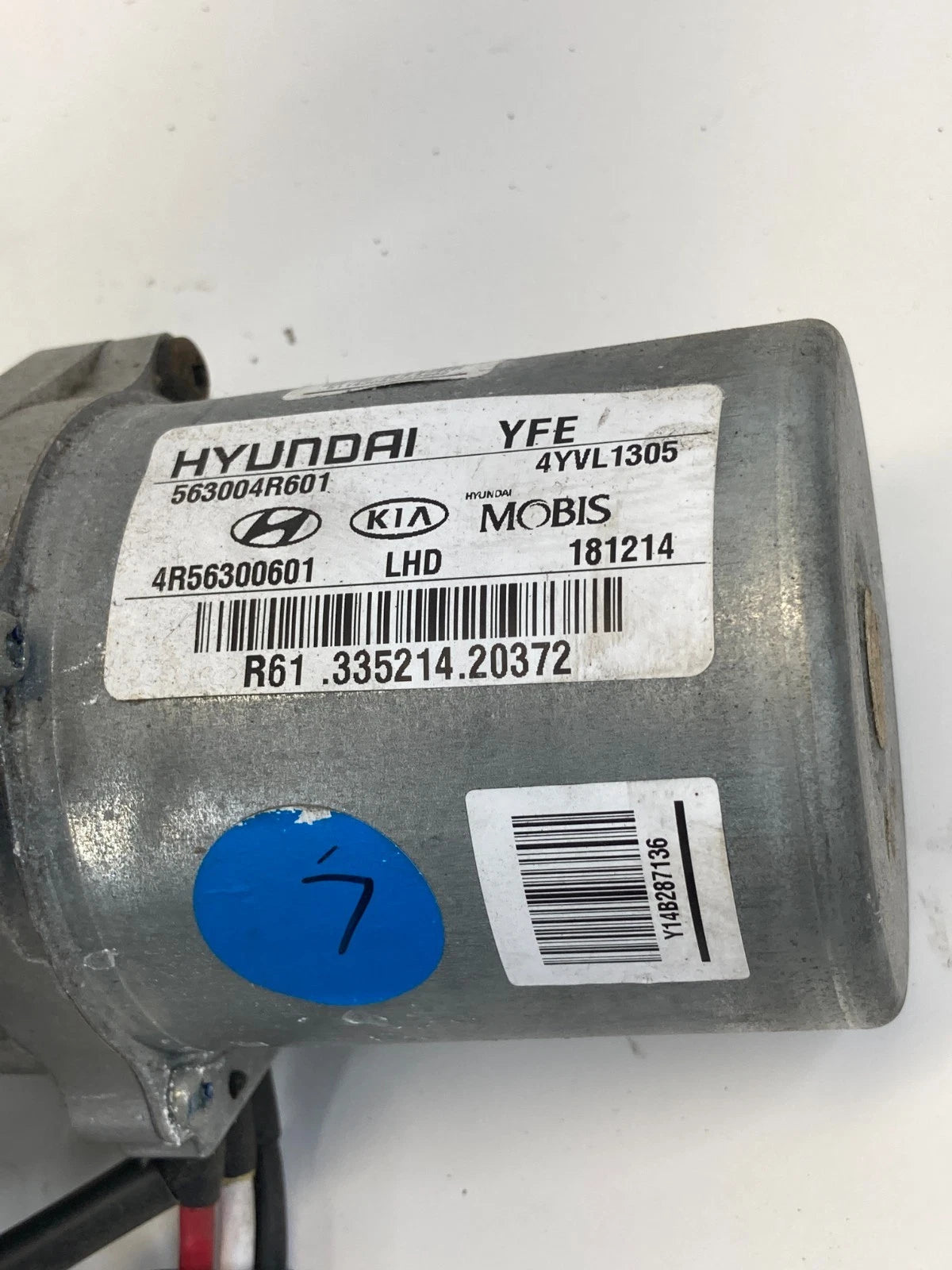 11-15 HYUNDAI SONATA HYBRID 2.4L POWER STEERING COLUMN PUMP W/ MOTOR 563004R601