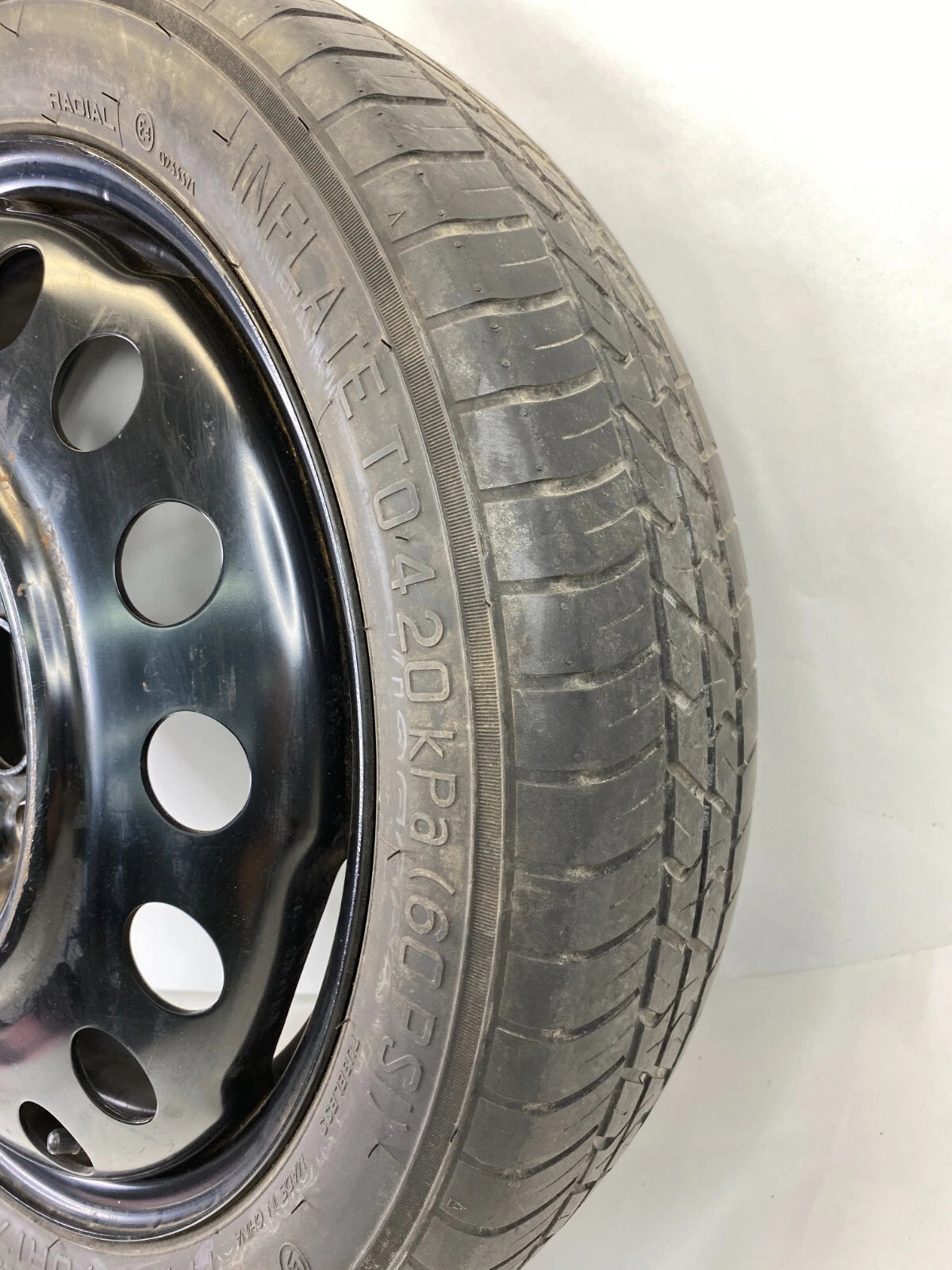 2010-2017 CHEVY EQUINOX GMC TERRAIN SPARE TIRE COMPACT DONUT 17" T145/70R17 106M