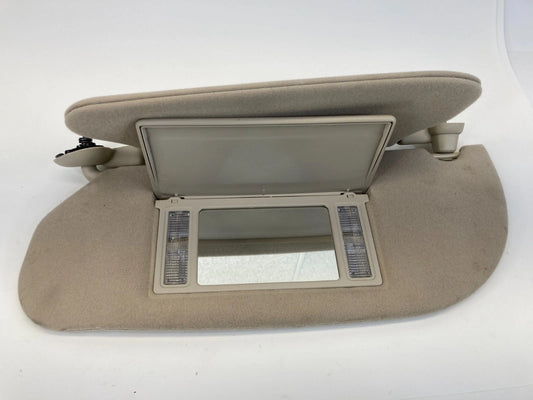 1998-2002 LINCOLN TOWN CAR SUN VISOR DRIVER LH SIDE LIGHTED MIRROR SUNSHADE OEM