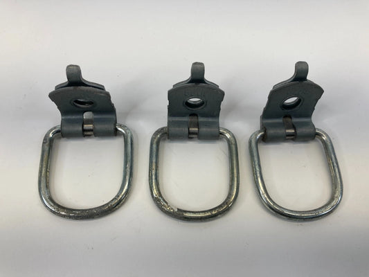 2010-2017 CHEVROLET EQUINOX REAR QUARTER PANEL CARGO AREA TIE DOWN HOOK SET