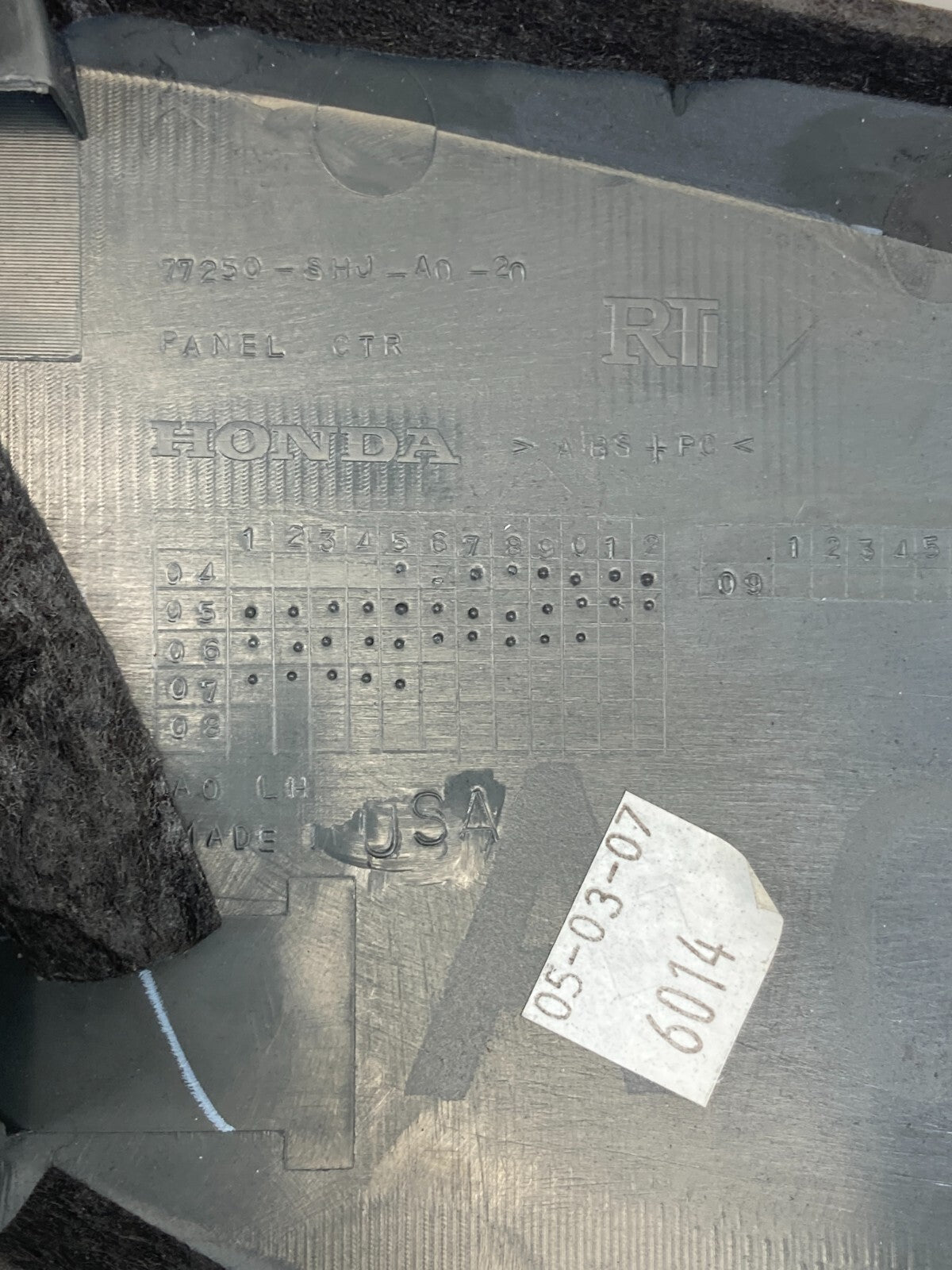 05-07 Honda Odyssey Dash Bezel AC Climate Control Panel Trim Bezel 77250SHJA020