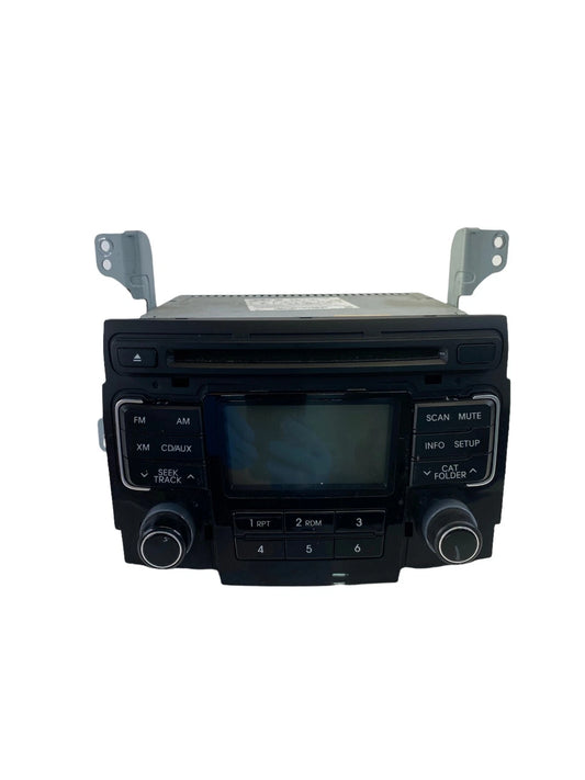 2011 HYUNDAI SONATA AM/FM XM RADIO CD PLAYER RECEIVER UNIT 96180-3Q000 OEM